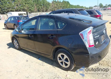 2012 Toyota Prius Two from USA, damaged, VIN JTDKN3DU4C1602889